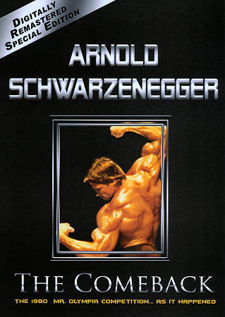Arnold Schwarzenegger The Comeback DVD